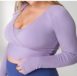 Balance Athletica Infinity Wrap Top - Celestite